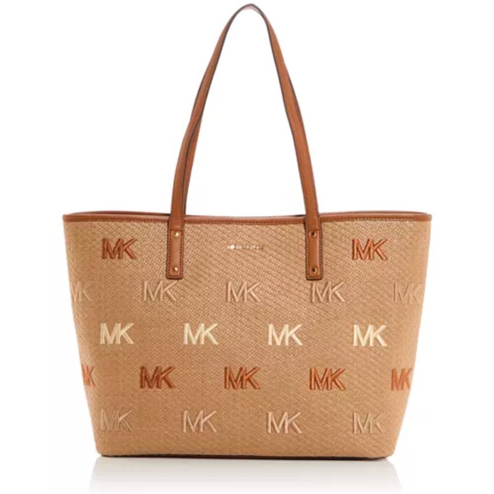 MICHAEL Michael Kors Acorn Multi XLarge Tote Shoulder Bag beautiful EUC - Picture 12 of 13